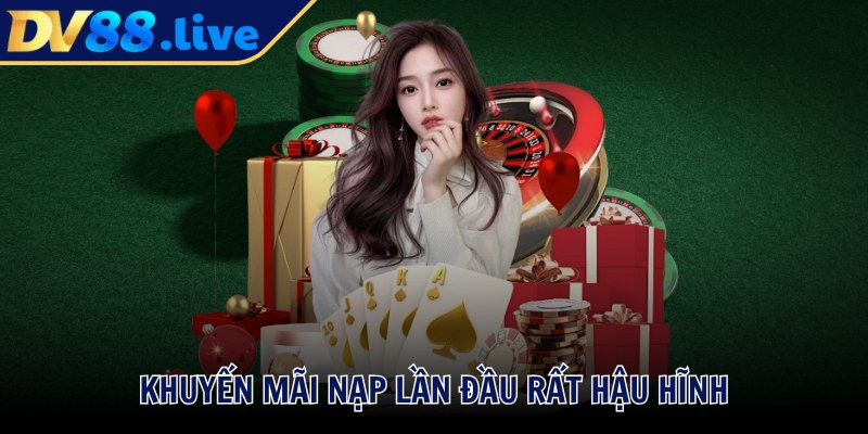 Khuyến mãi nạp lần đầu rất hậu hĩnh