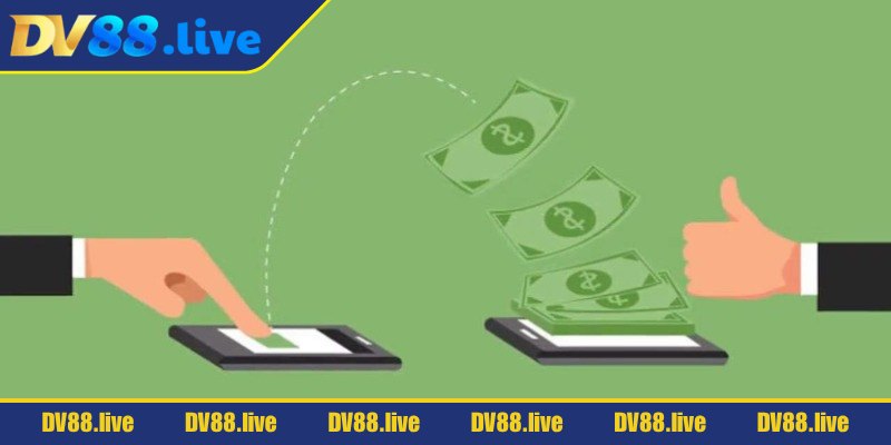 Các phương thức nạp rút tiền DV88